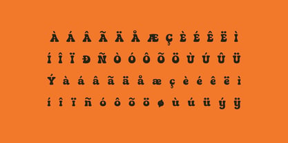 Malloray Font Poster 3