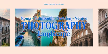 Helenna Serif Font Poster 2