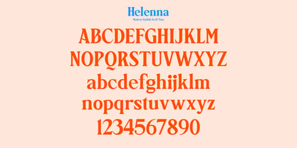 Helenna Serif Font Poster 7
