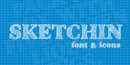 Sketchin Font Poster 1