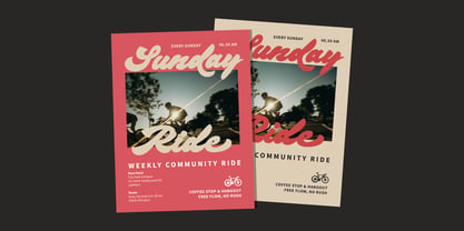 Bright Supply Font Poster 6