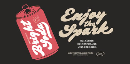 Bright Supply Font Poster 7