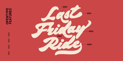 Bright Supply Font Poster 5