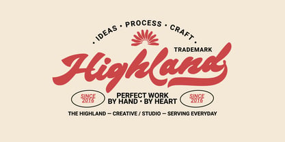 Bright Supply Font Poster 4