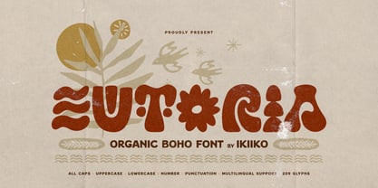 Eutoria Font Poster 1