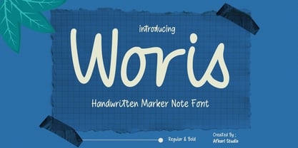 Woris Font Poster 1