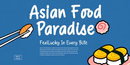 Woris Font Poster 3