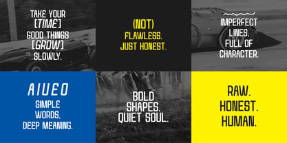 Tallmark Font Poster 9
