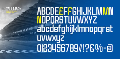 Tallmark Font Poster 6