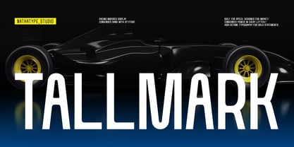 Tallmark Font Poster 1