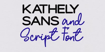 MC Kathely Font Poster 2