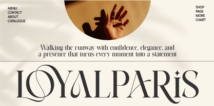 Lovine Font Poster 13