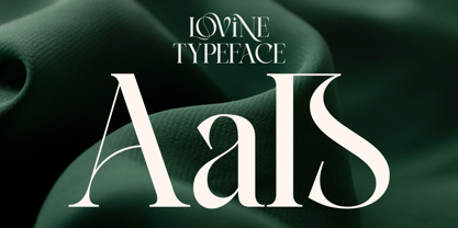 Lovine Font Poster 3