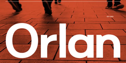 Orlan Font Poster 1