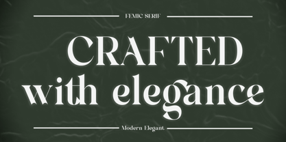 Femic Font Poster 10