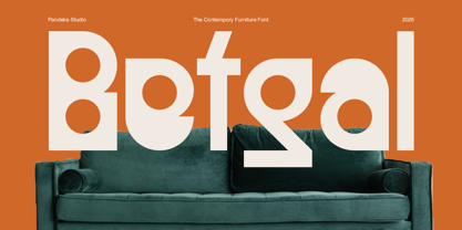 Betgal Font Poster 1
