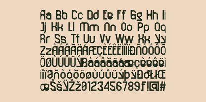 Betgal Font Poster 9