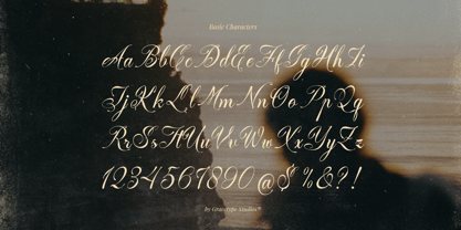 Delsya Script Font Poster 10