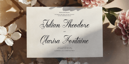 Delsya Script Font Poster 5