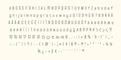 Vesue Font Poster 2