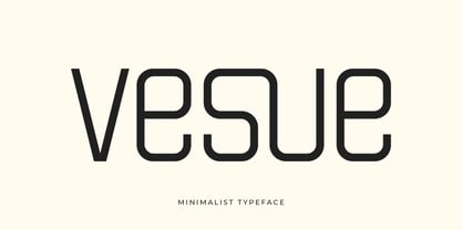 Vesue Font Poster 1