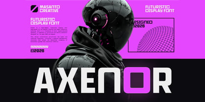 Axenor Font Poster 1