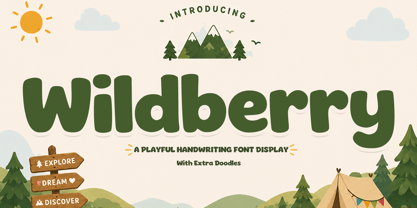 Wildberry Font Poster 1