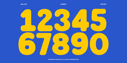 Melloby Font Poster 4