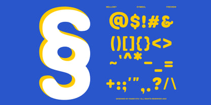 Melloby Font Poster 3