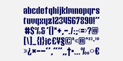 Steel Anthem Font Poster 11