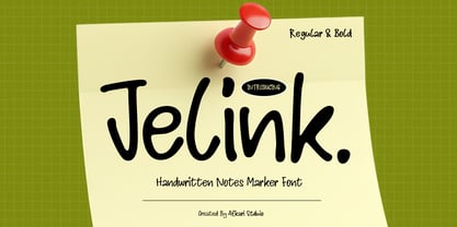 Jelink Font Poster 1