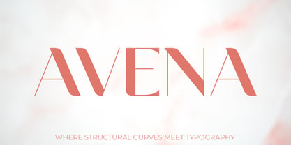 Avena Font Poster 1