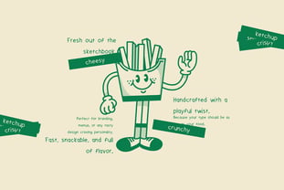 Foodie Font Poster 3