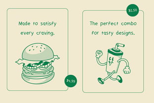 Foodie Font Poster 4