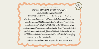 Bellsshake Font Poster 10