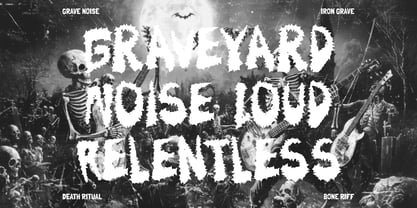 Gravebound Font Poster 3