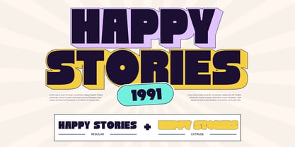 Nebies Retro Font Poster 5
