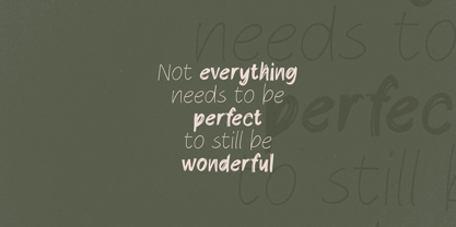 Simple Notes Font Poster 4