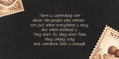 Simple Notes Font Poster 3