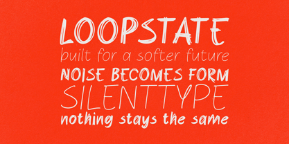Simple Notes Font Poster 8