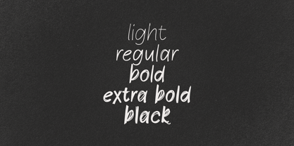 Simple Notes Font Poster 10
