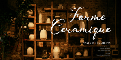 Almenty Carmine Font Poster 5