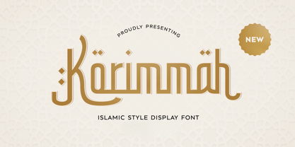 Korimmah Font Poster 1