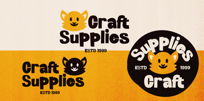 Panpan and Dondot Font Poster 6