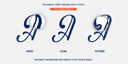 Crawley Font Poster 3