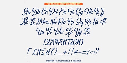 Crawley Font Poster 4
