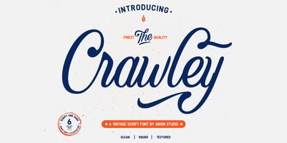 Crawley Font Poster 1