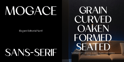 Mogace Font Poster 5