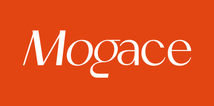 Mogace Font Poster 1