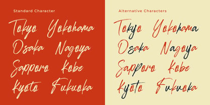 Palmetas Font Poster 3